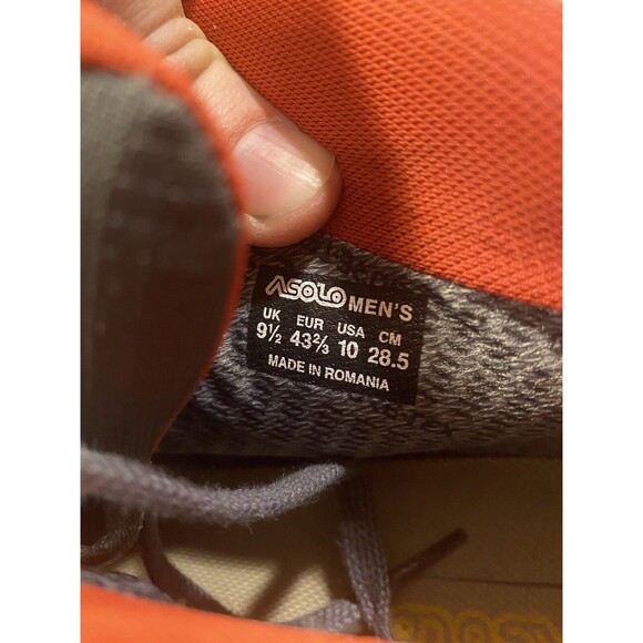 Asolo Falcon LTH Men’s Size 10 Gore-Tex Hiking Boots Vibram Gray Suede - NWOB - Picture 6 of 8